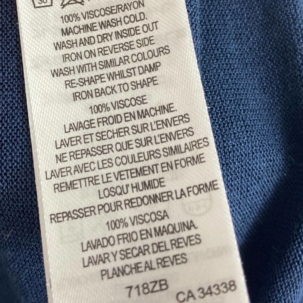 french connection draped side sleeveless dress XS - Image 3