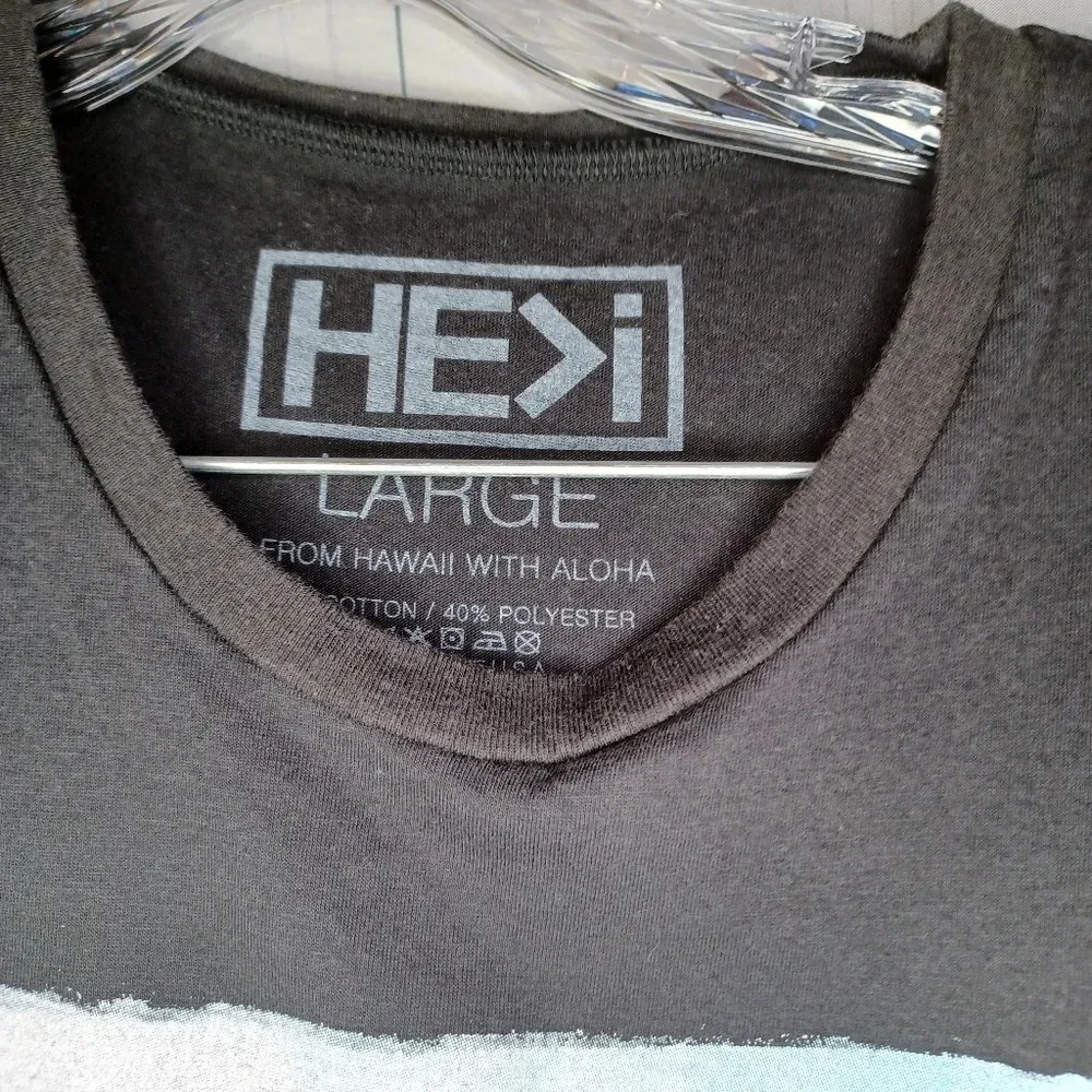 HE>I tank top Black Size L - Image 3