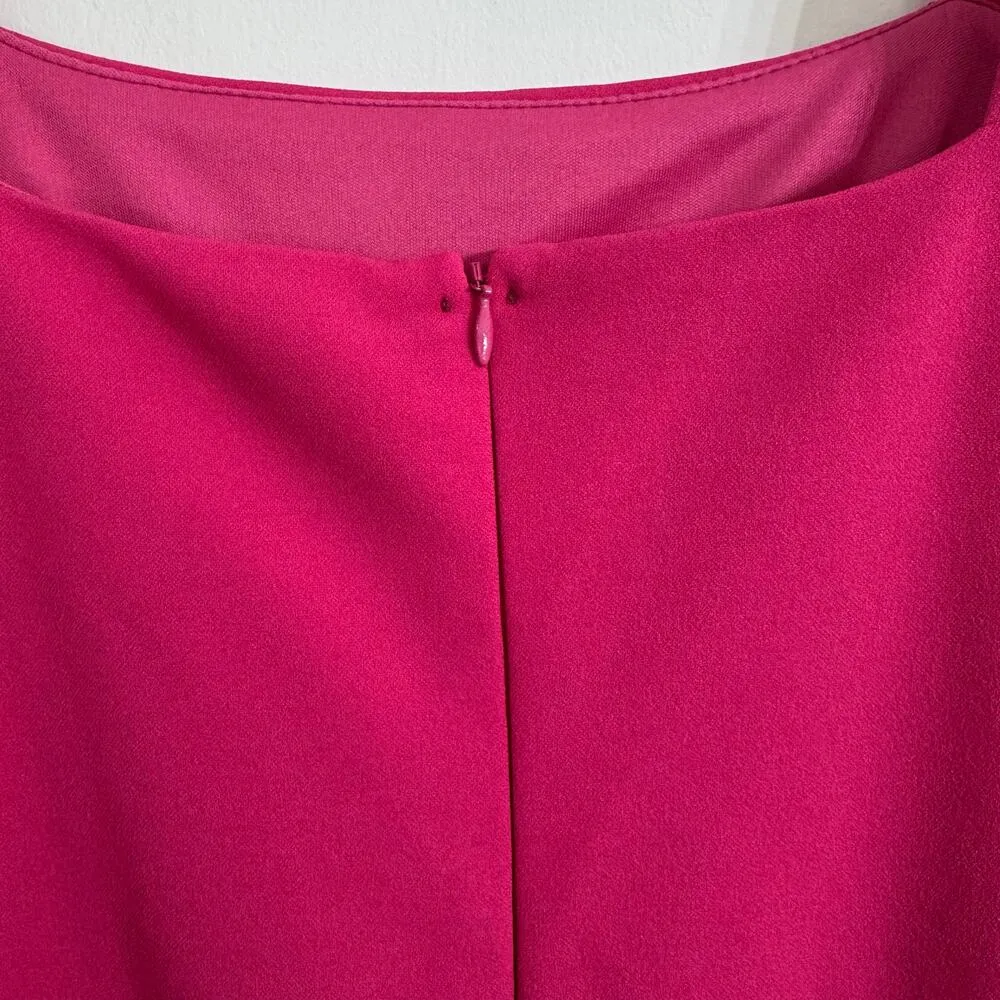 Marina Pink Bow Strap Wide Leg Jumpsuit Size 16 - Image 6