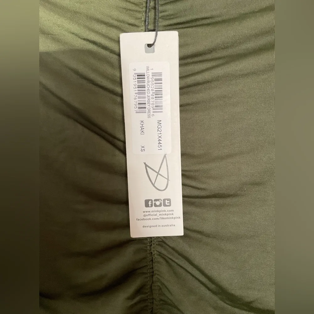 MINKPINK Willow Ruched Jersey Dress - Image 9