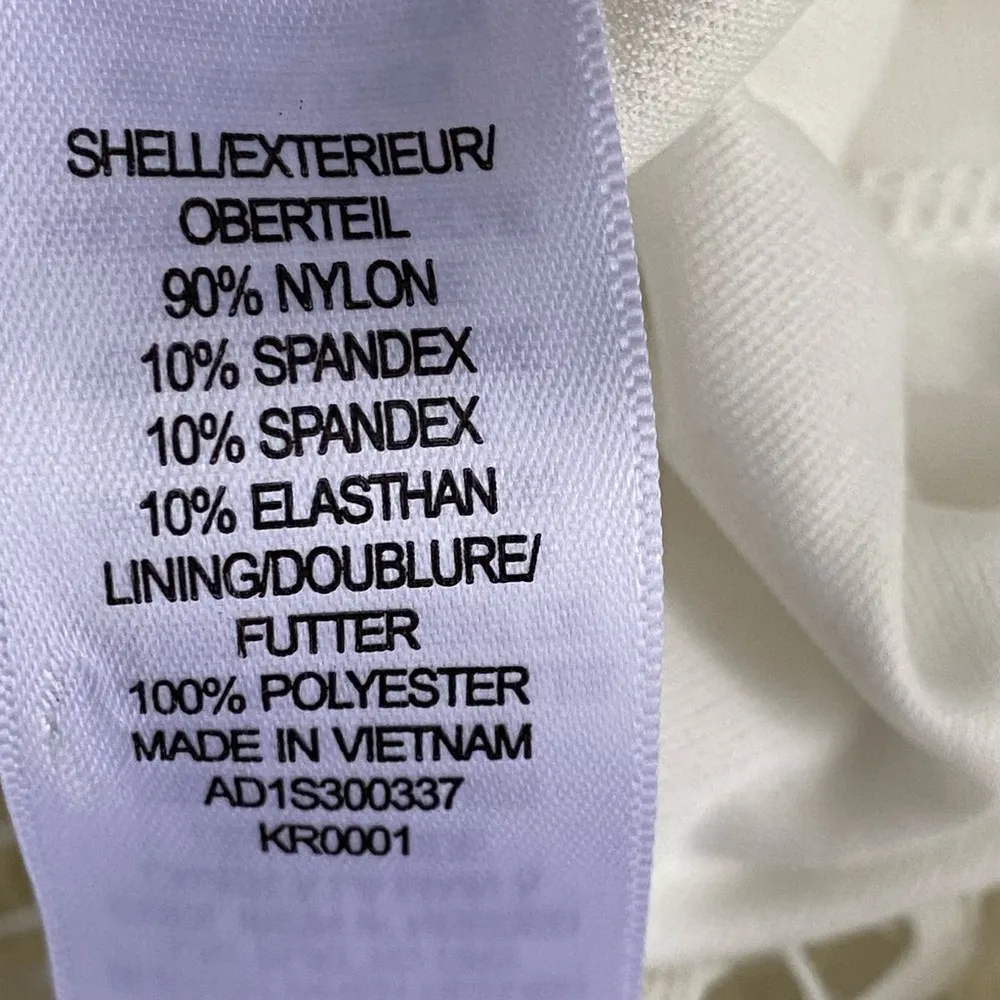 Adrianna Papell Ivory Knit Lace Blouse - Image 15