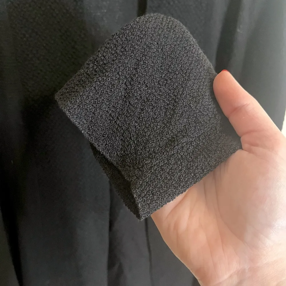 Eileen Fisher Open Front 100% Wool Cardigan - Image 6