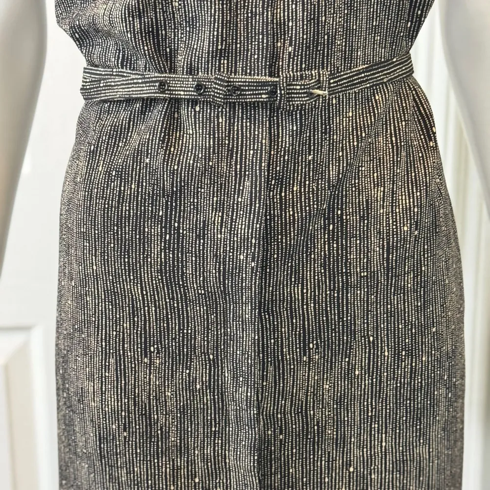 NORTON MCNAUGHTON VINTAGE BLACK/Gray  DRESS - SIZE 14 F29 - Image 5