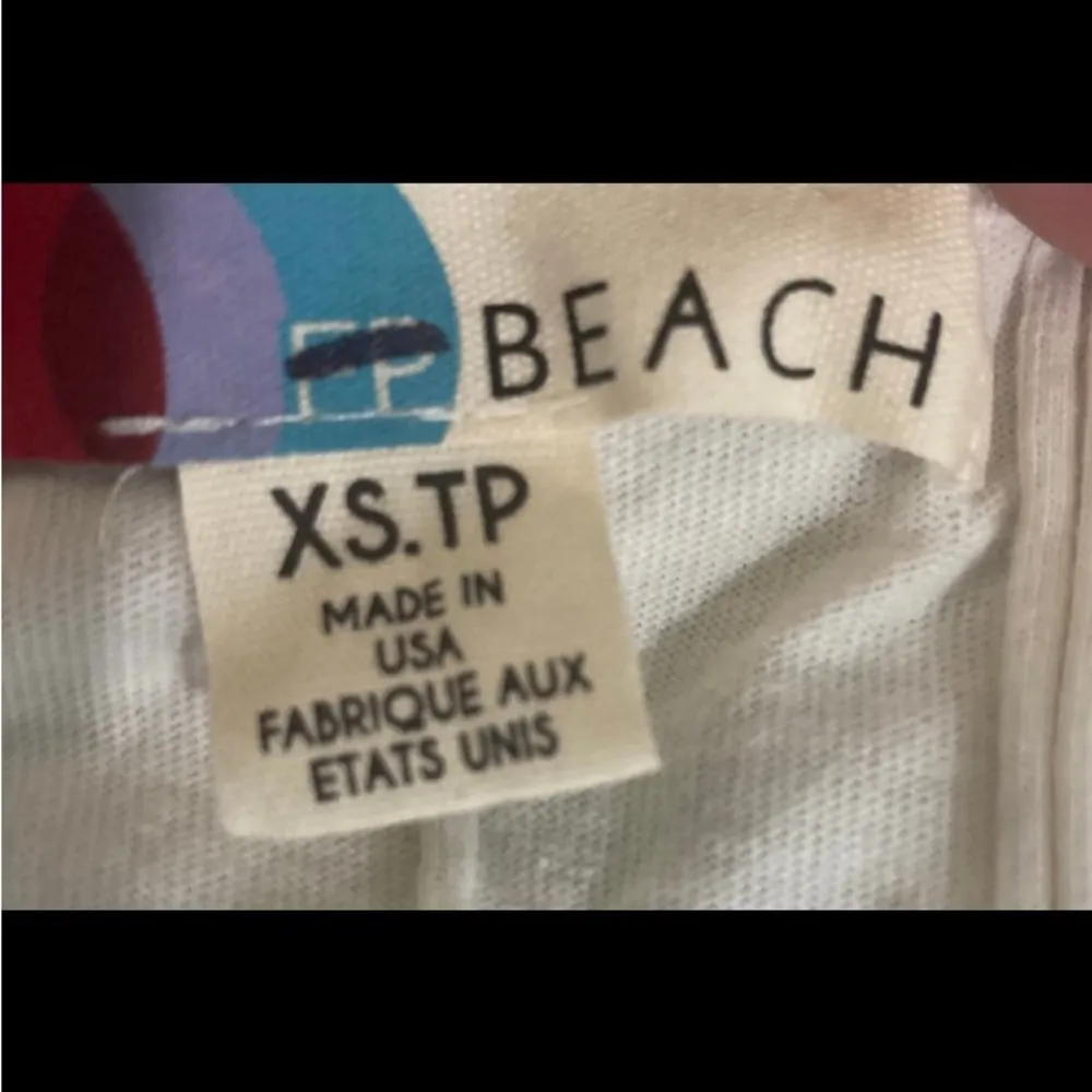 Free People Beach ribbed tank top. Size X-Small - Image 3