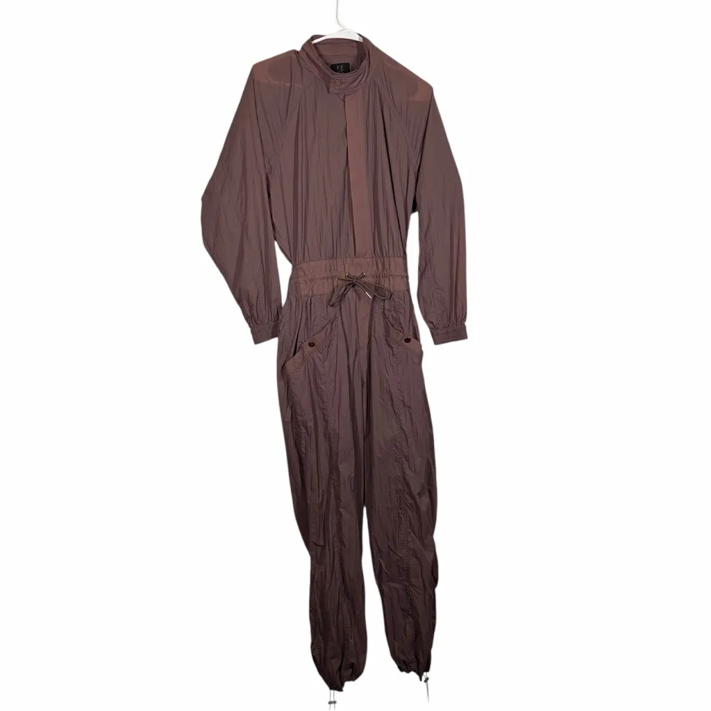 Athleta X Alicia Keys Utility Jumpsuit Size 8 - Image 3