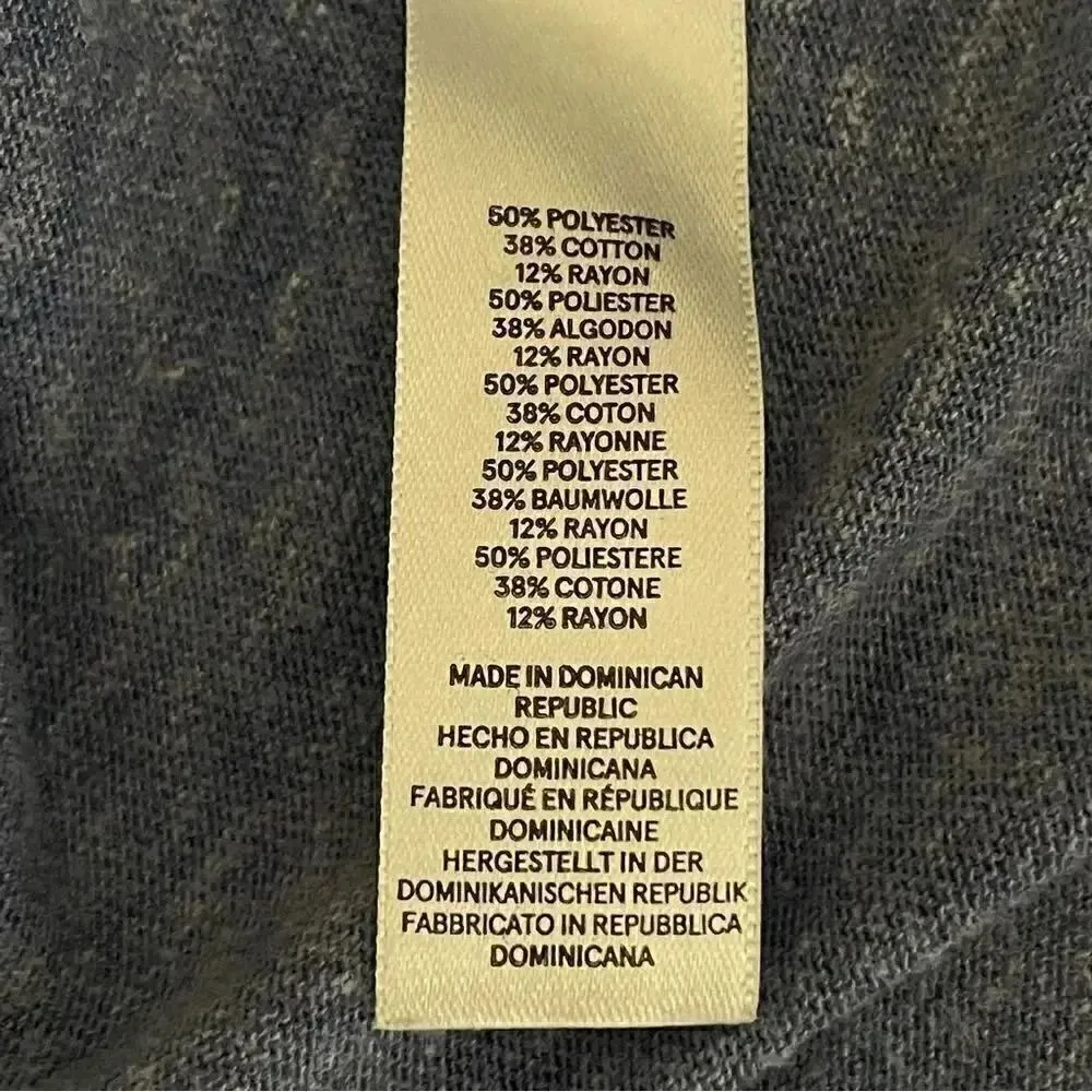 Alternative Earth Cotton Blend Blue Women’s Short Sleeves Heart T-Shirt SZ S - Image 10