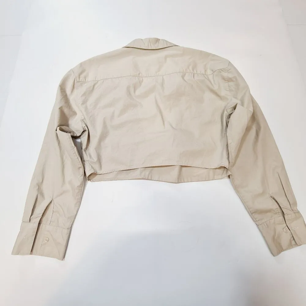 L'Academie The Neva Top in Khaki Medium - Image 9