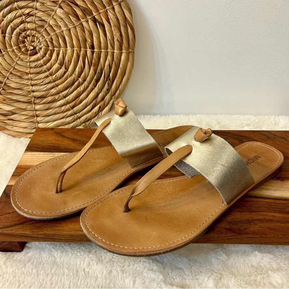 Michael Shannon Michael by  Leather Sandals Size 11 - Image 2