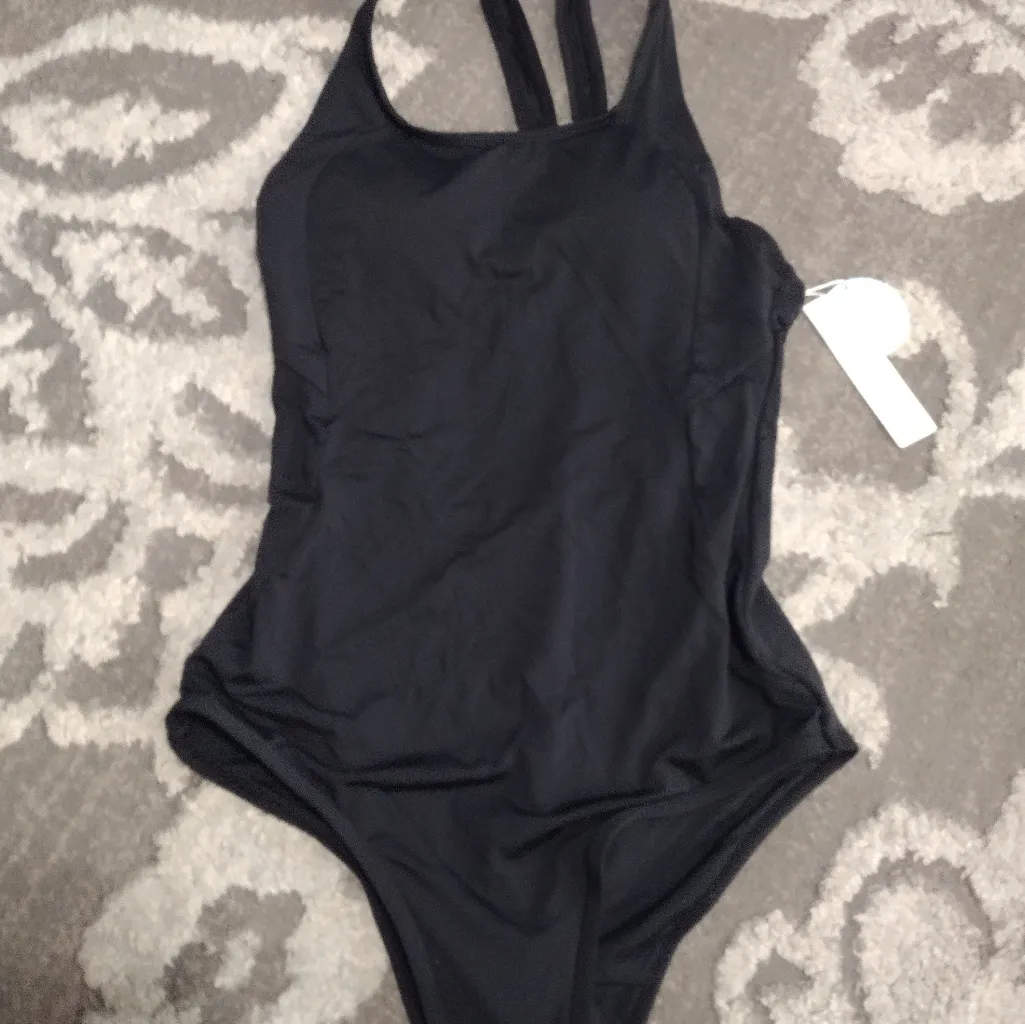 NEW beautikini Period Bathing Swim Suit Black - Image 2