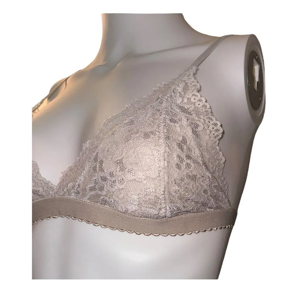 Anemone  Women’s size medium/large cream - beige lace bralette​ - Image 2
