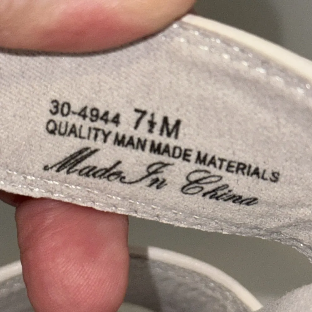 Easy Street Comfort Wave Sandals Vegan Leather Adjustable Straps Women’s 7.5 - Image 7