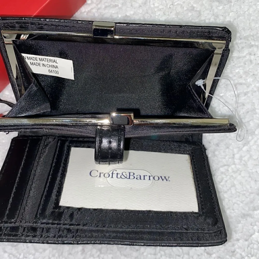 Croft & Barrow Black Wallet. - Image 4