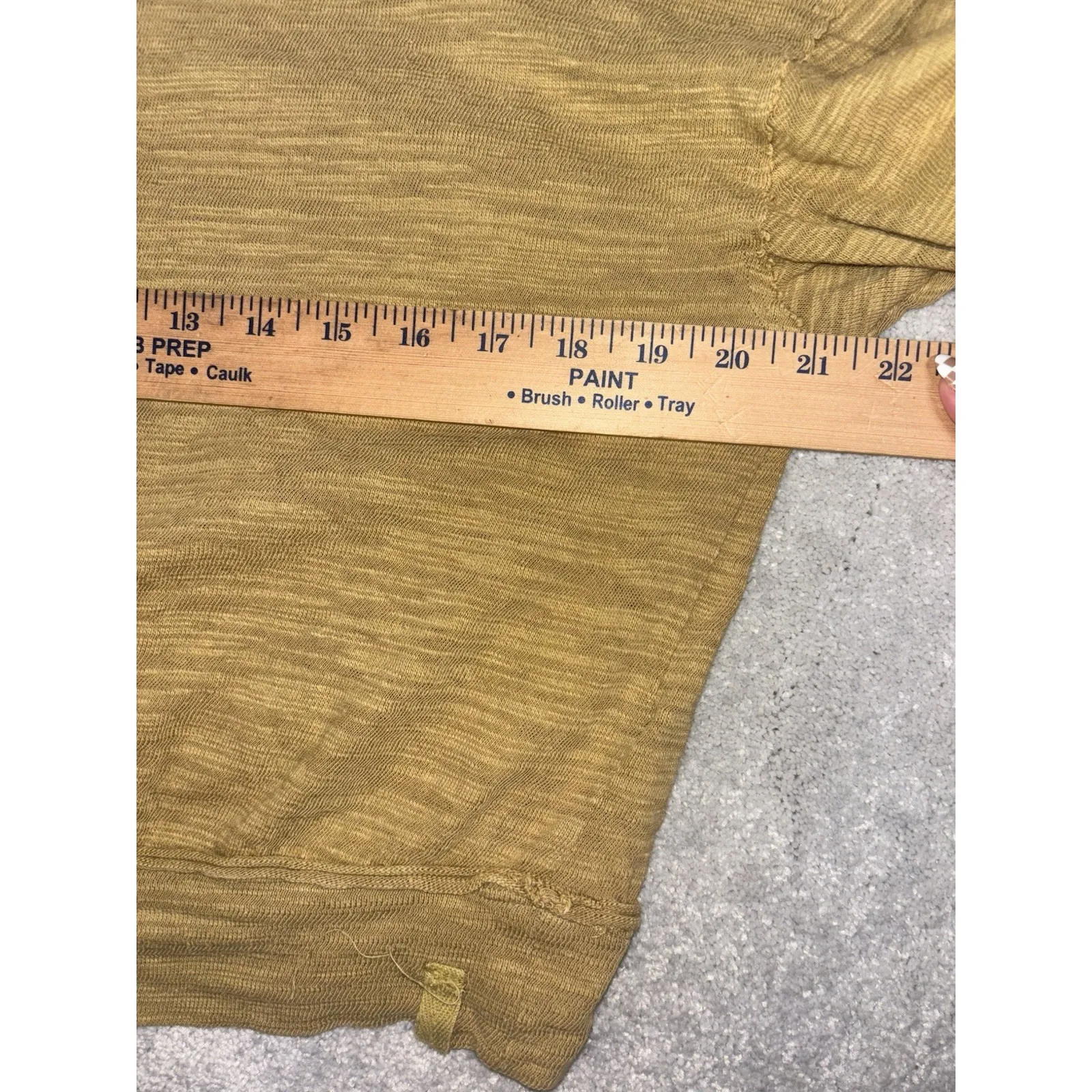 Free People we‎ the free patchwork pullover yellow oversized xs sweatshirt - Image 7