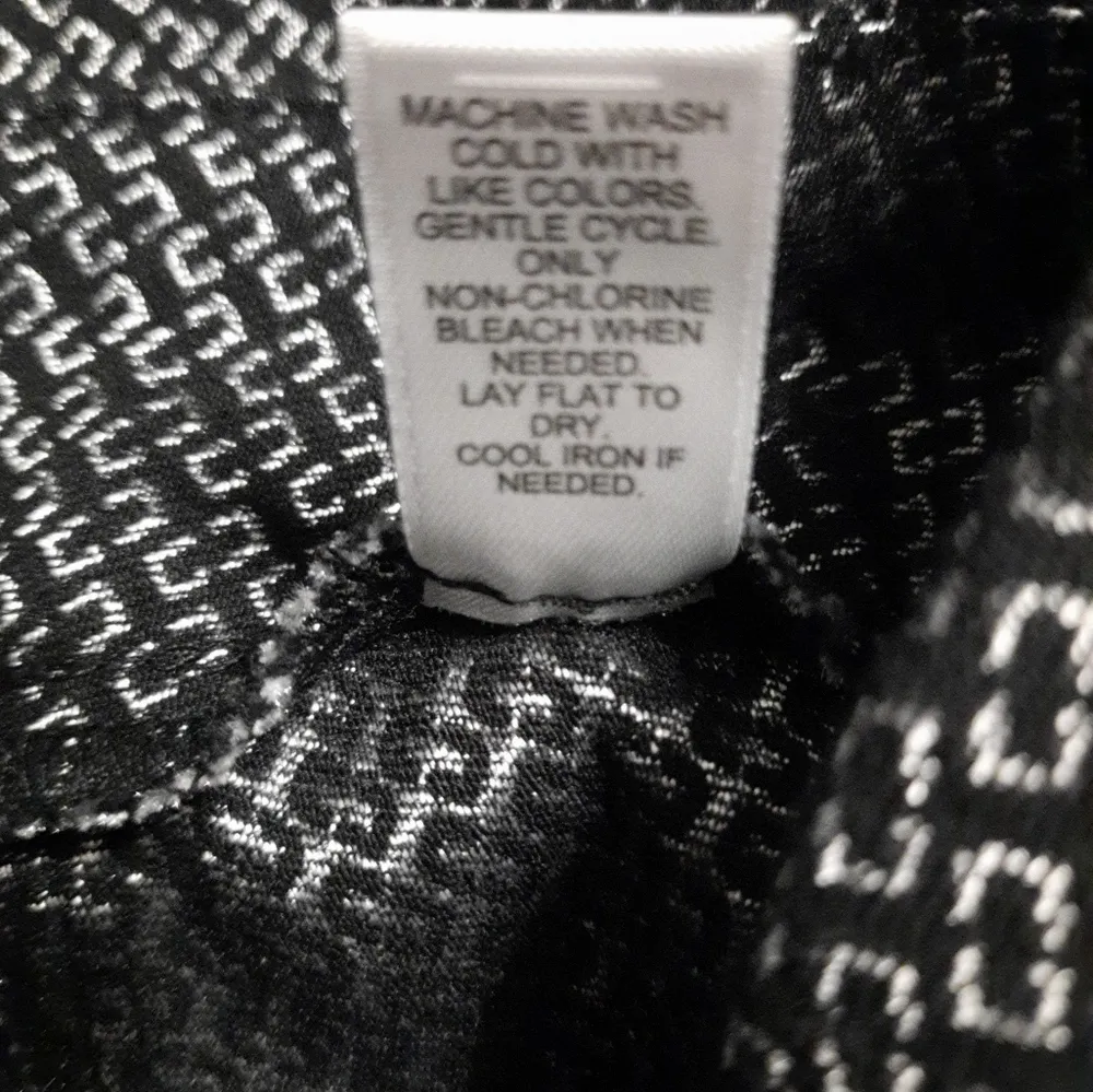 Cato  Contemporary Black Pants Size 12 - Image 6