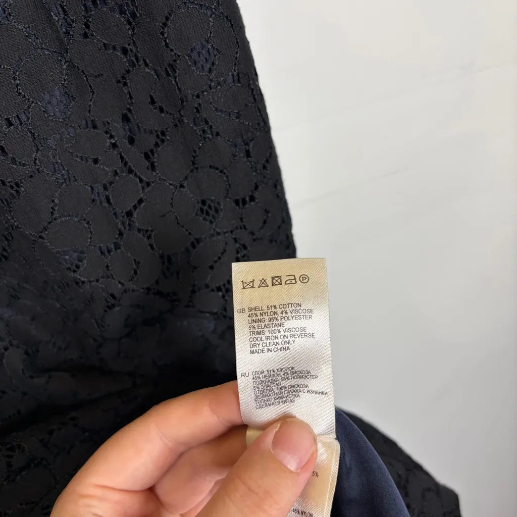 Reiss Alexandra Lace Dress Size US 4 - Image 11