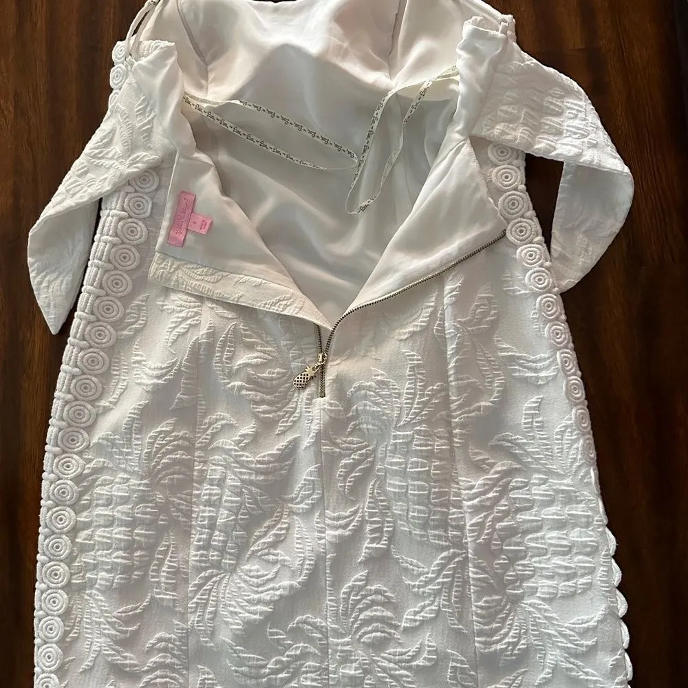 Lilly Pulitzer‎ Shelli White Dress - Size 6. - Image 5