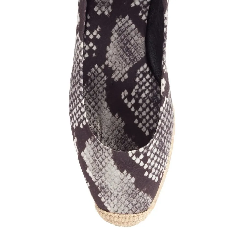 💕TORY BURCH💕 Heather Snakeskin Wedge Espadrilles - Image 2