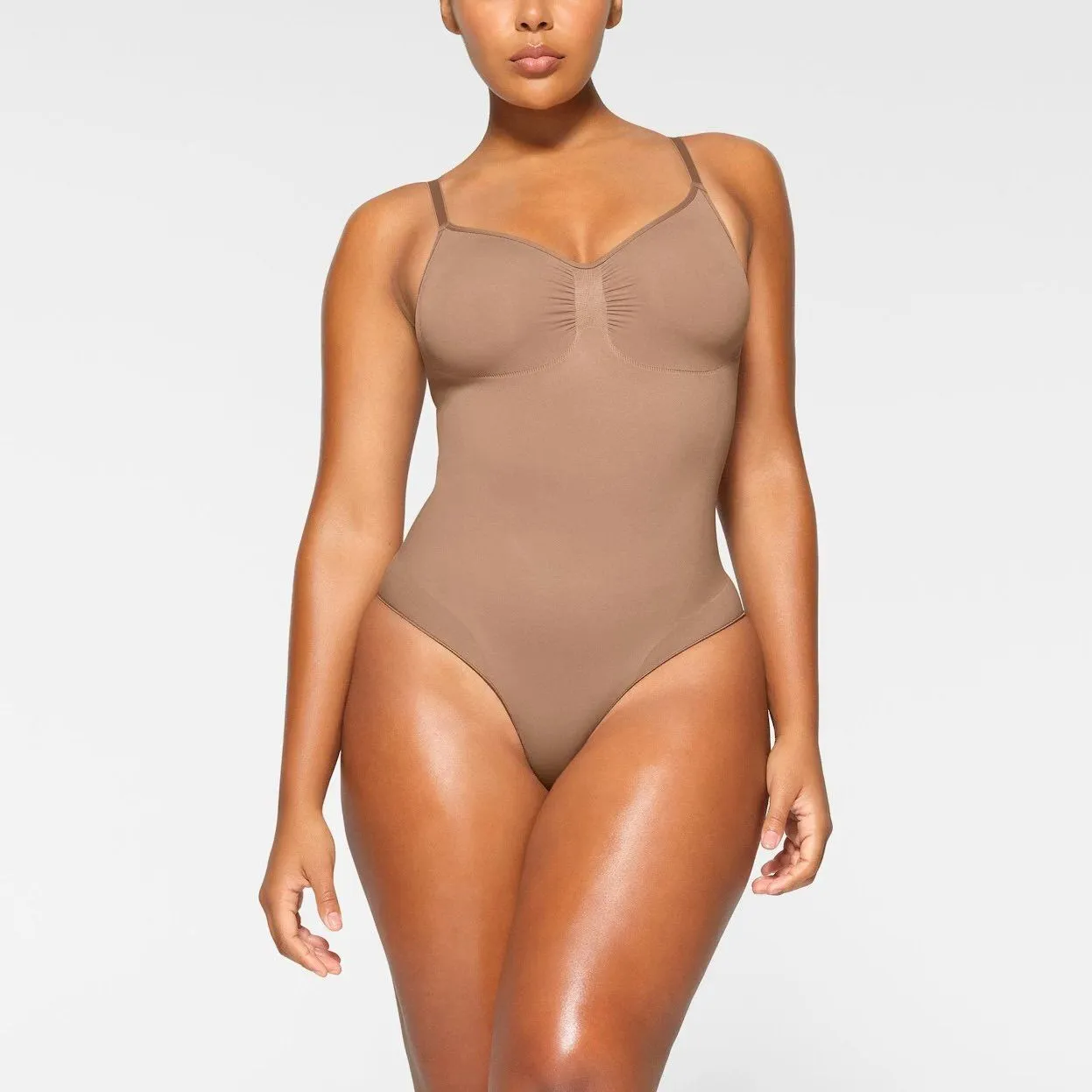 Skims Seamless Sculpt Brief Bodysuit Sienna Size XS - Image 9