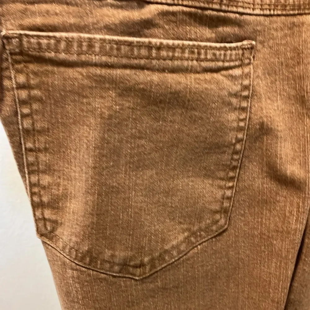 d&co.light brown straight leg jeans pull on NWOT Tan Size undefined - Image 2