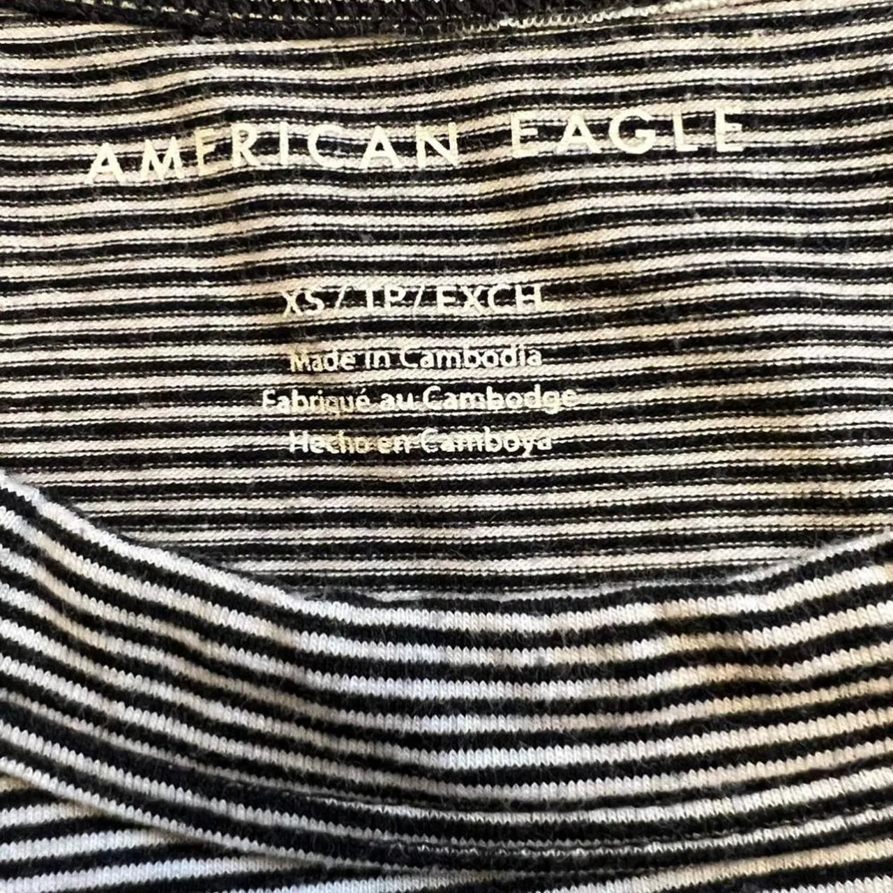 Outfitters Rolled Hem Crop Top - Image 6