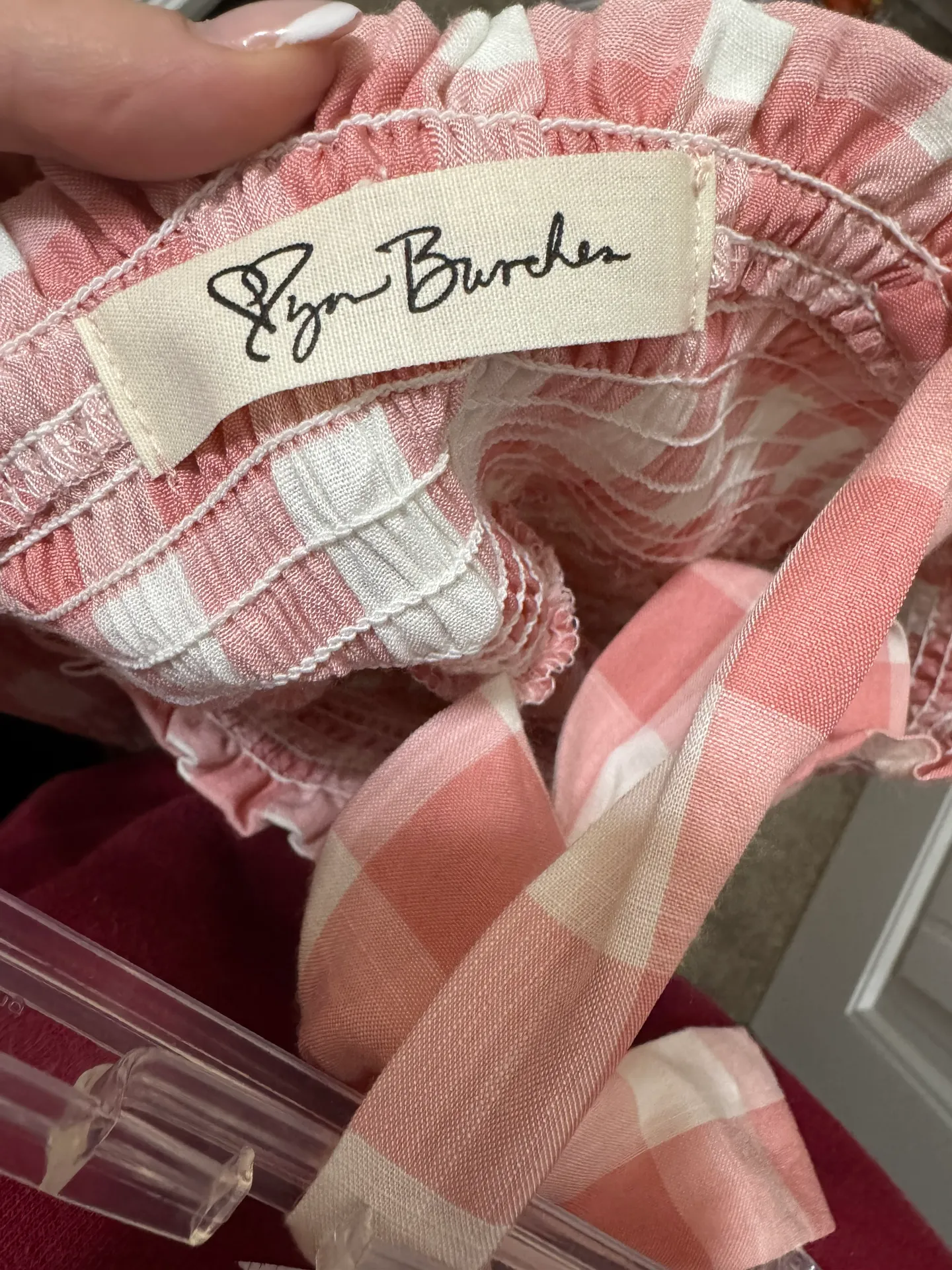 Pink and White Dress - Image 3