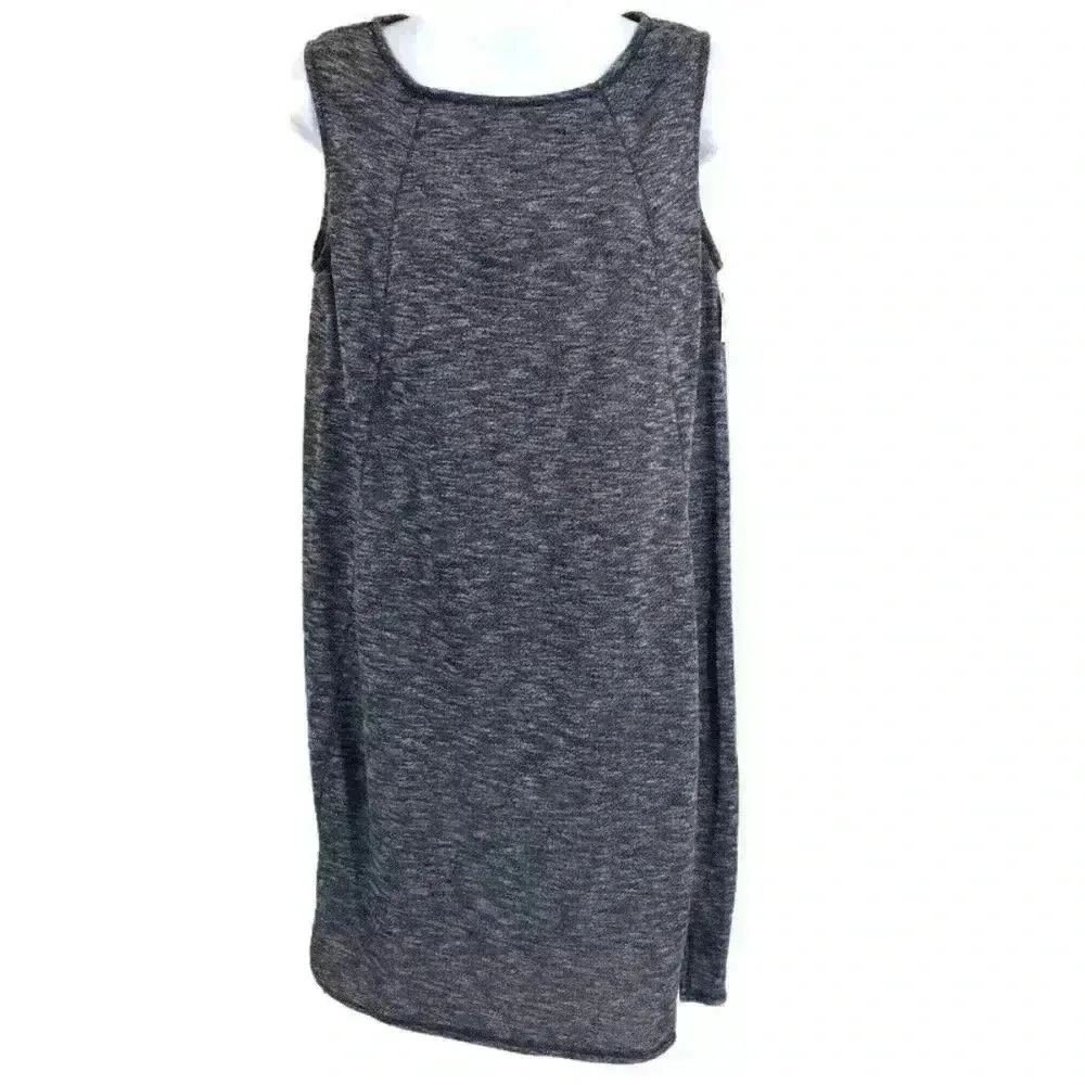 Max Studio Weekend‎ Women’s Sleeveless Gray Shift Dress Size Small Lightweight - Image 3
