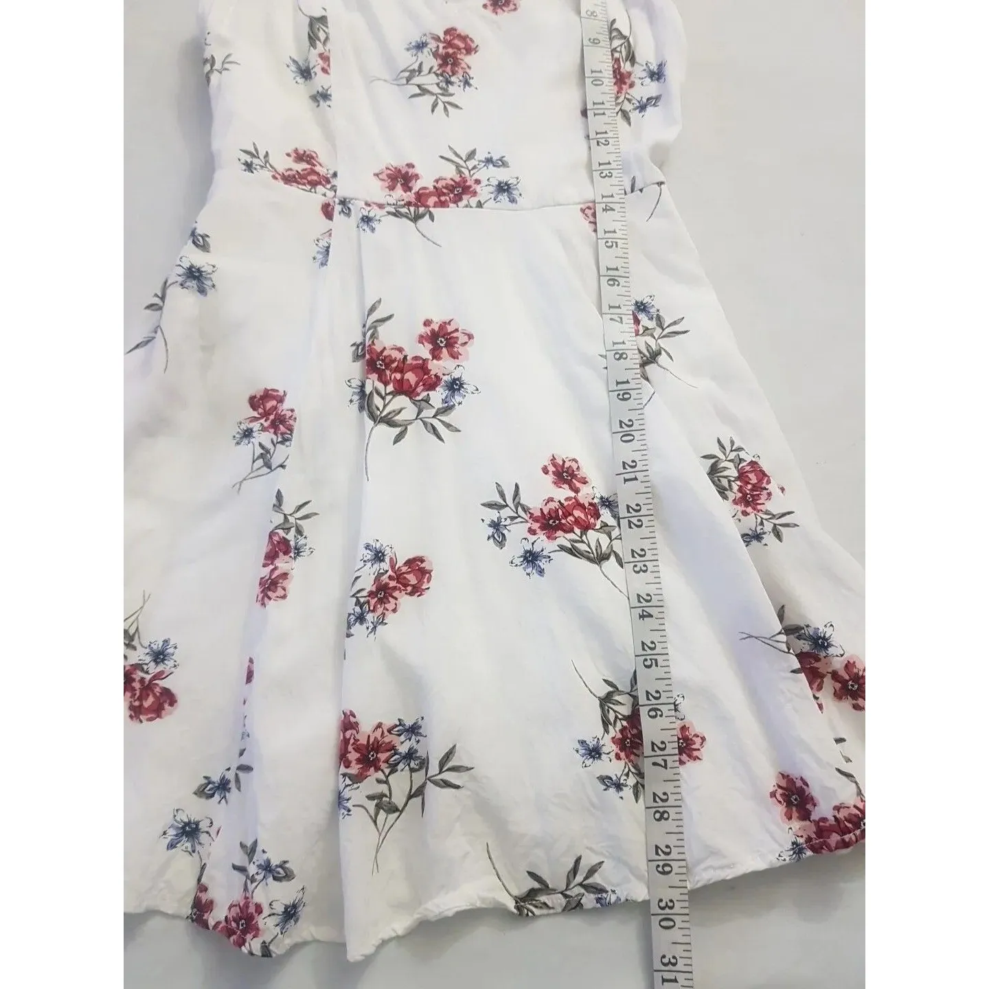 Garage Womens Dress Sz XS Floral Skater Mini Soft Girl Romantic Feminine Boho - Image 12