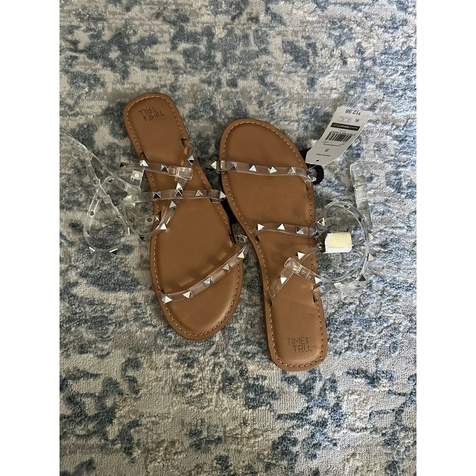 Time and Tru Sandals~3 Pairs Bow Flip - Image 5