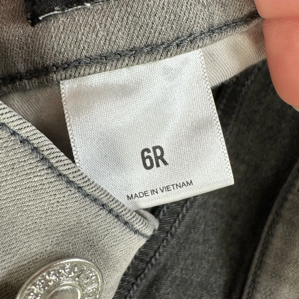 Express Gray Women's Boot Cut Jeans - Image 6