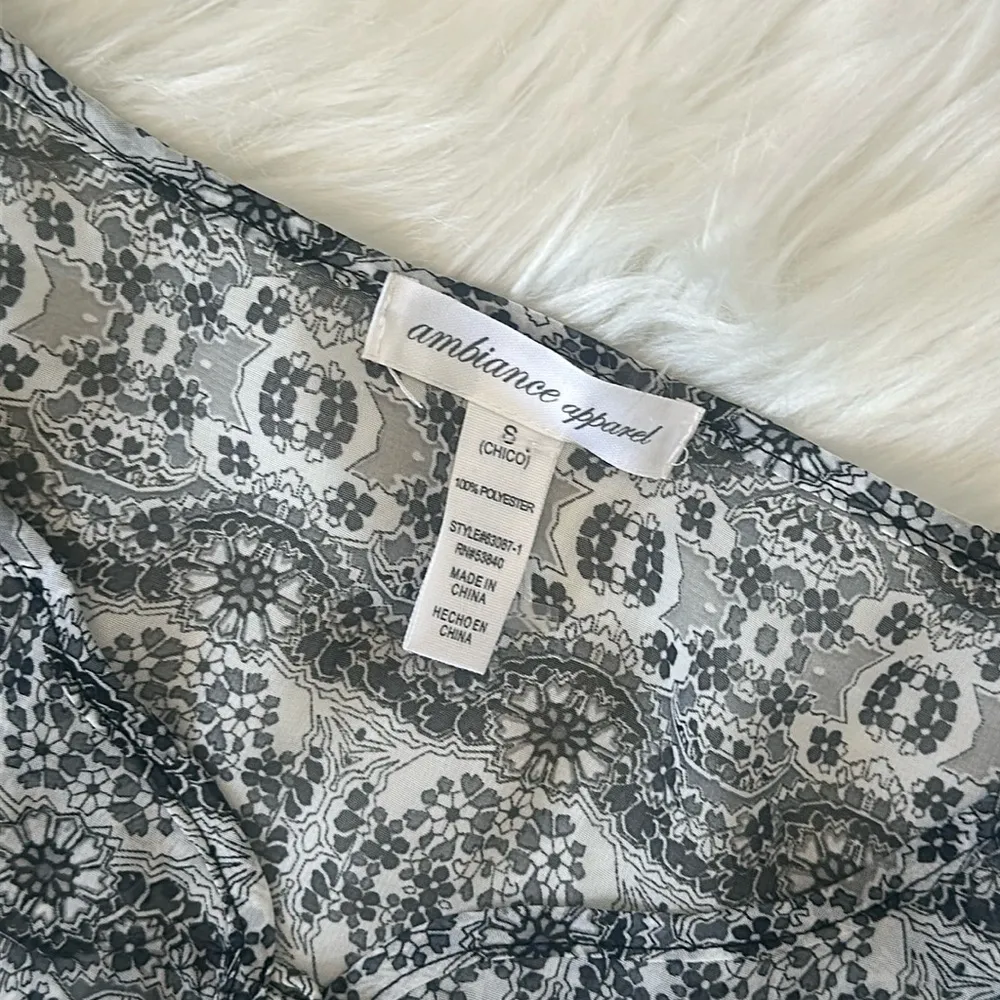 Womens Summer Tops Flutter Short Sleeve Dressy Casual Blouses White - Image 2