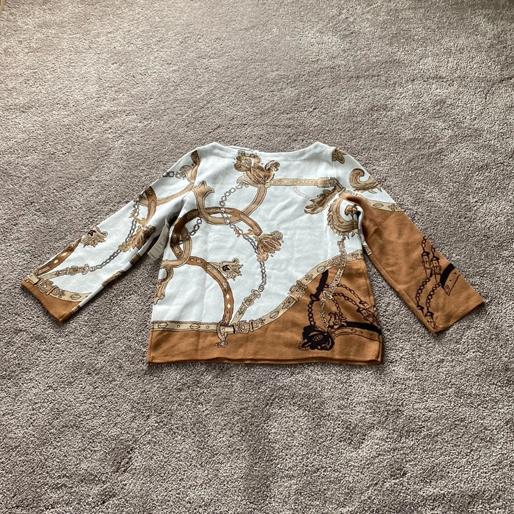 NWT Chico's Top Pullover Sweater SIZE XSP - Image 3