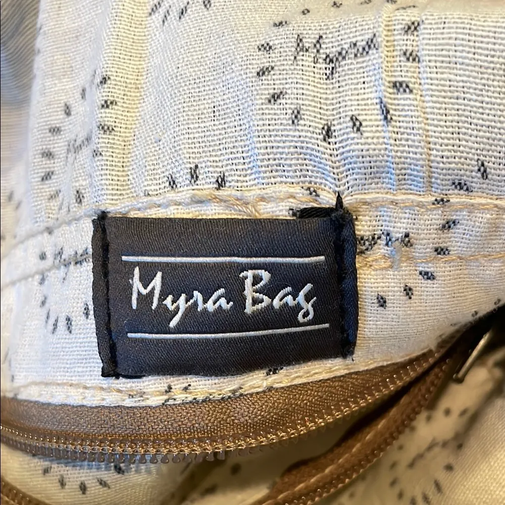 Stylish Browns d Cream Myra Women's Bag Brown - Image 3