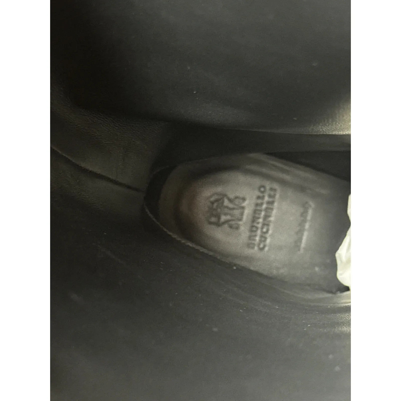 BRUNELLO CUCINELLI Ball Chain Knee-High Tan Leather Boots Women’s Size 40 IT - Image 6