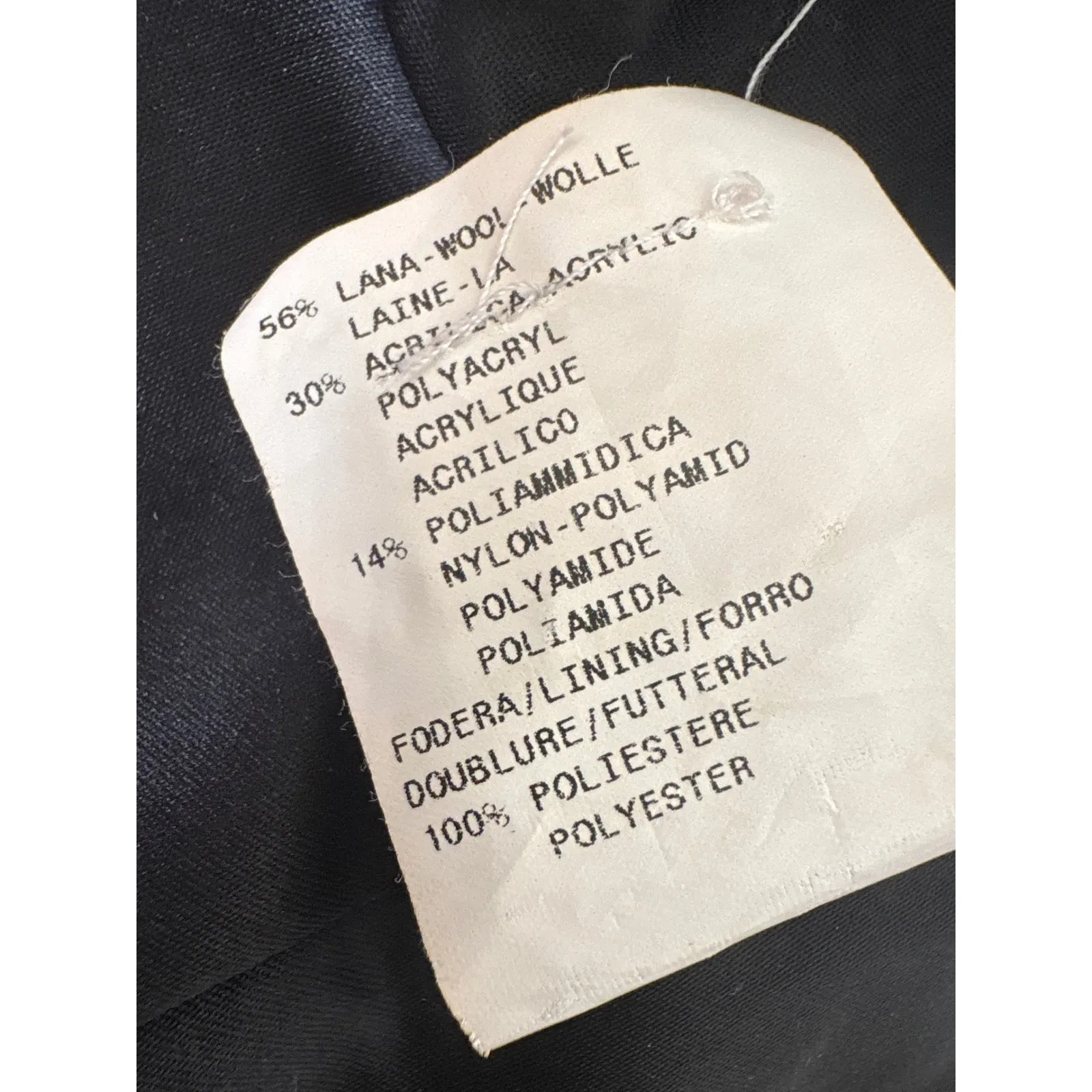 Vintage Armani Collezioni Tweed Wool Jacket Colorful Nubs Sz 6 Made n Italy - Image 11