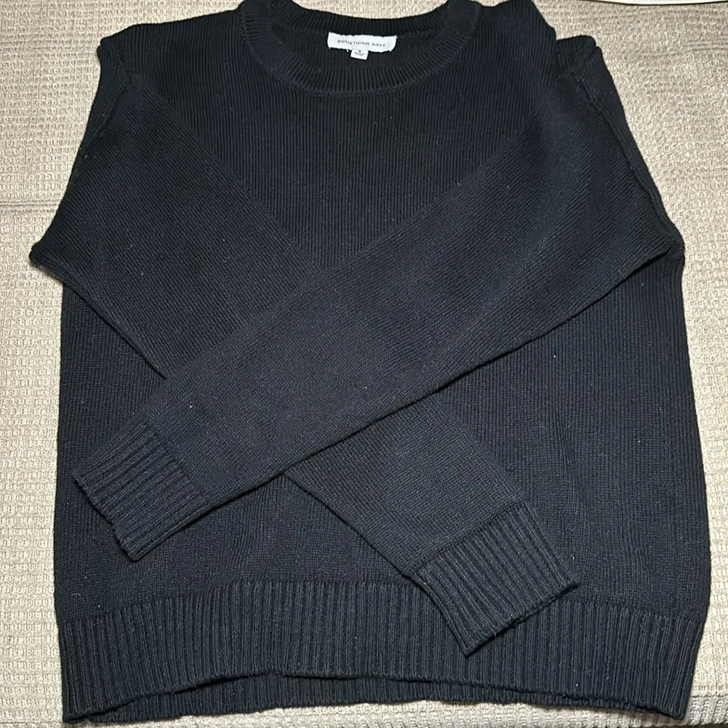 Something Navy Sweater - Image 2