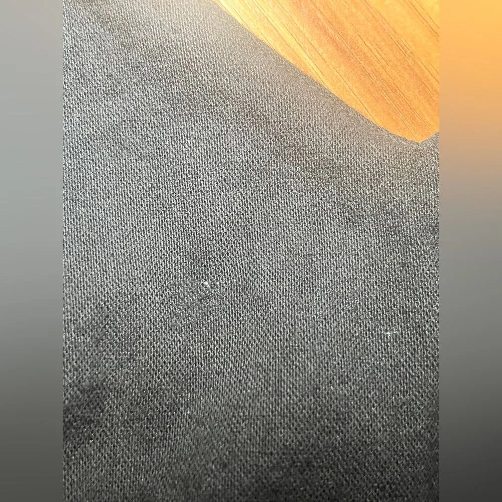 Hollister  Linen Blend Black Romper Size S Adjustable Lined Pockets - Image 6