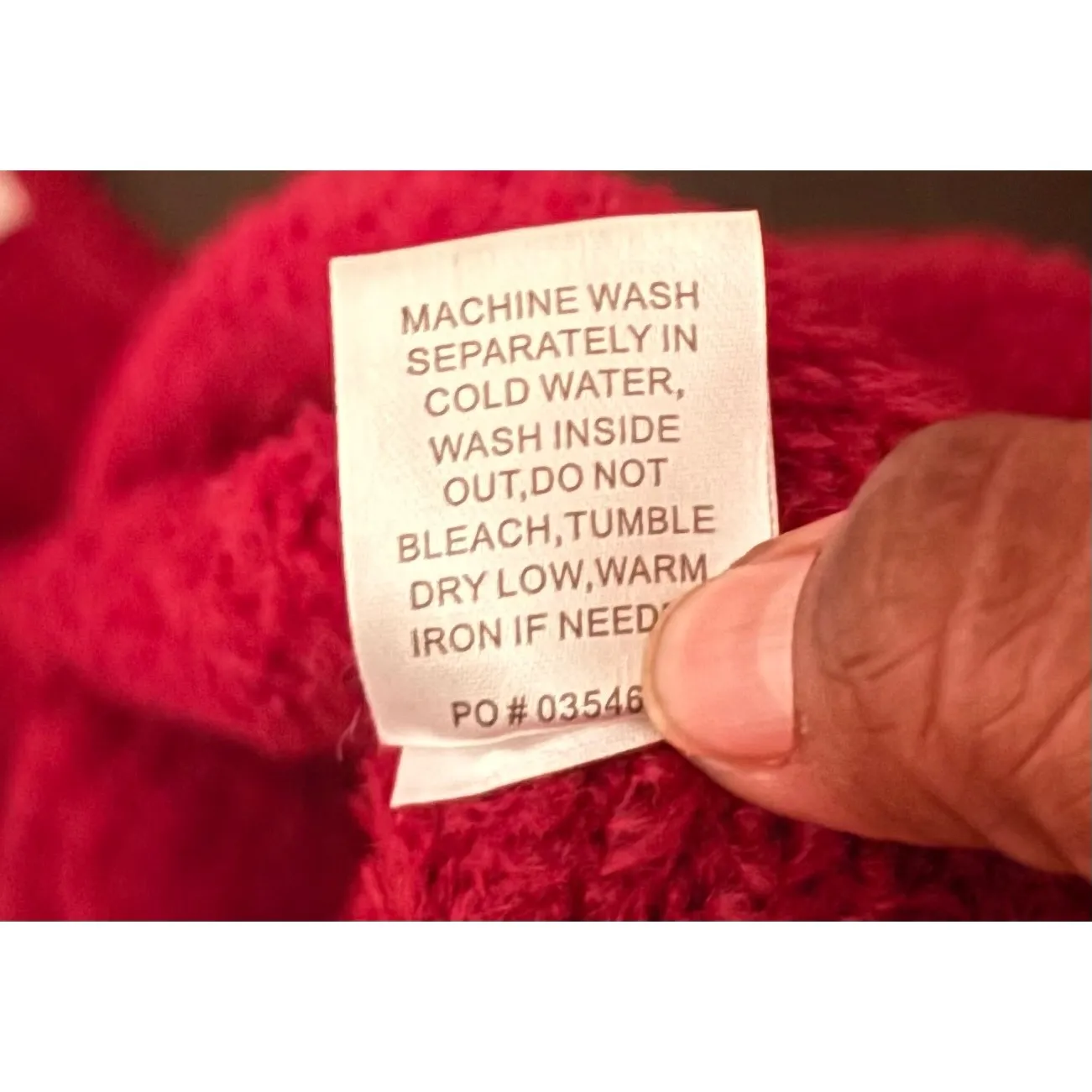 Show Me Your Mumu Hug Me Sweater Majestic Maroon Women's V-Neck Oversized Knit M - Image 8