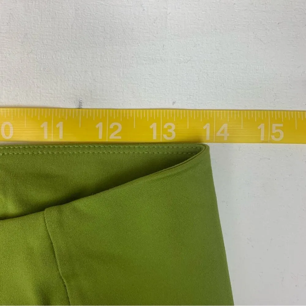 Girlfriend Collective women's large green Capri crop leggings athleta Lulu soft - Image 7