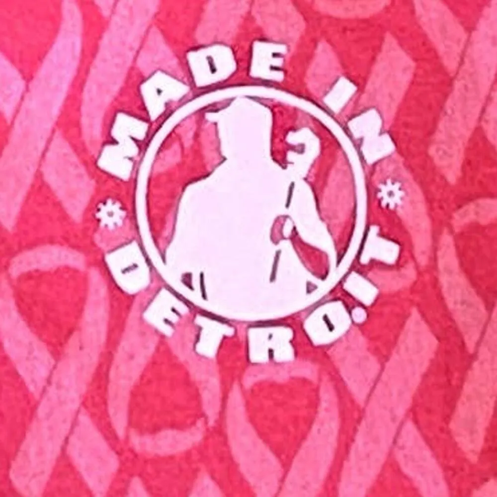 Breast Cancer Awareness Pink Ribbon Flannel Pajama Lounge Pants ~ Women's SMALL - Image 3