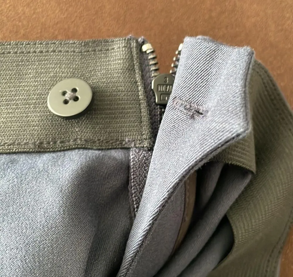 Everlane Curvy Side-Zip Stretch Ankle Pant Slim Stretch Blue Size 2 - Image 10