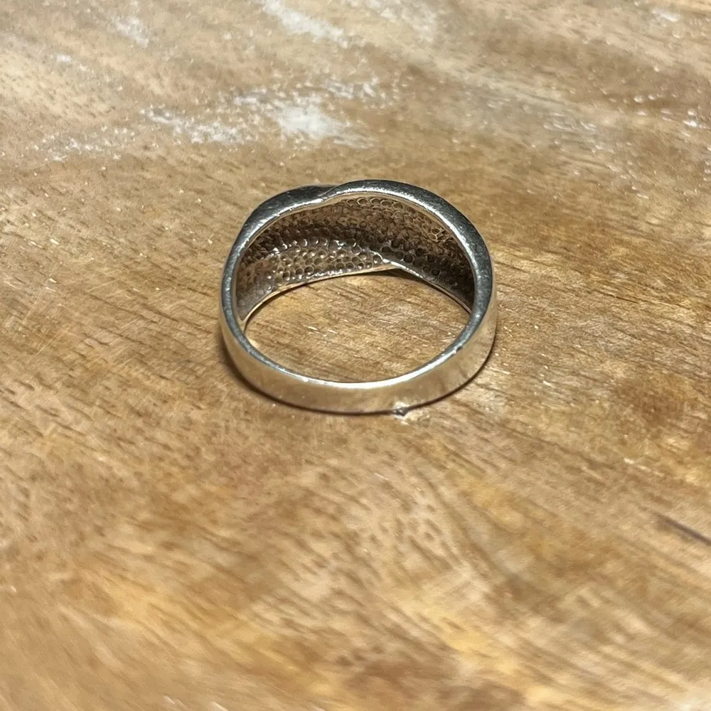 Simulated Opal Inlay 925 Sterling Silver Ring - Image 8