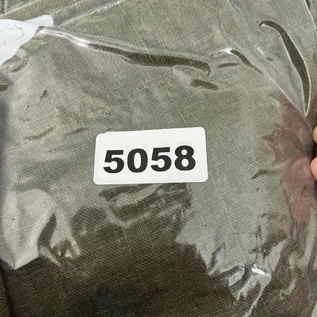 Reformation Juliette Hogan Size 8 Green Linen Cropped Wide Leg Pants - Image 9