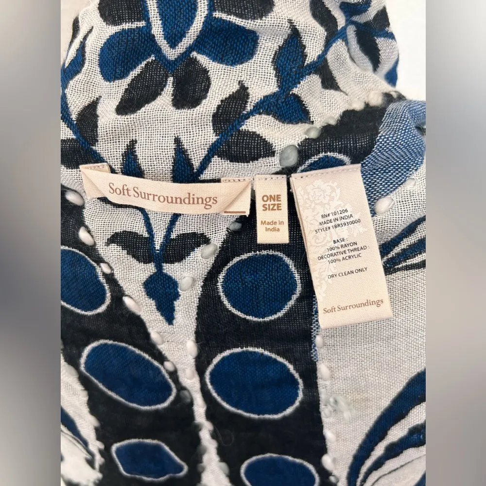 Soft Surroundings Fringe Reversible Vest ONE SIZE - Image 5