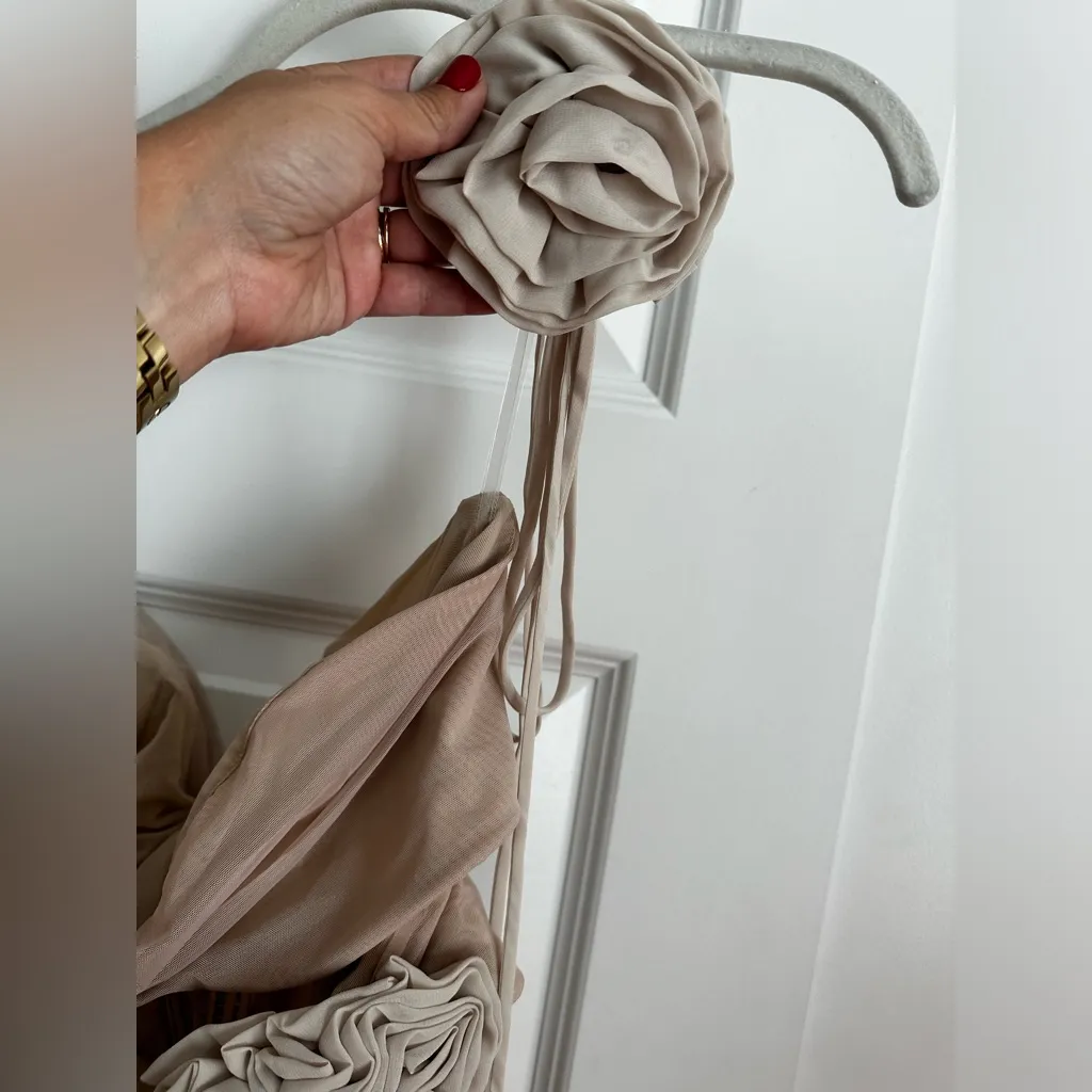 House of CB Caterina Fog Floral‎ Embellished Mini Dress NWT XL - Image 9