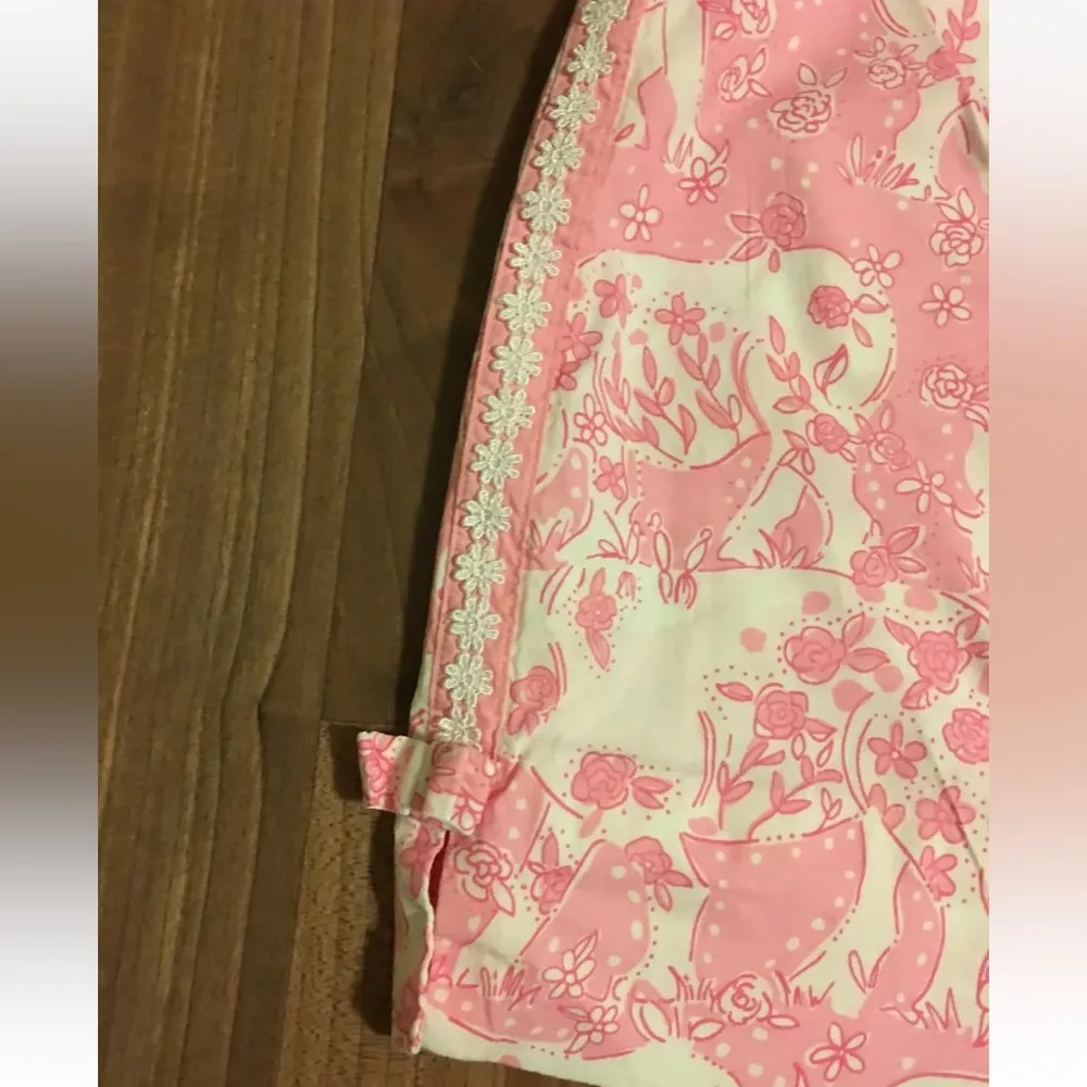Skort Size 2 Pink Hippo EUC - Image 2
