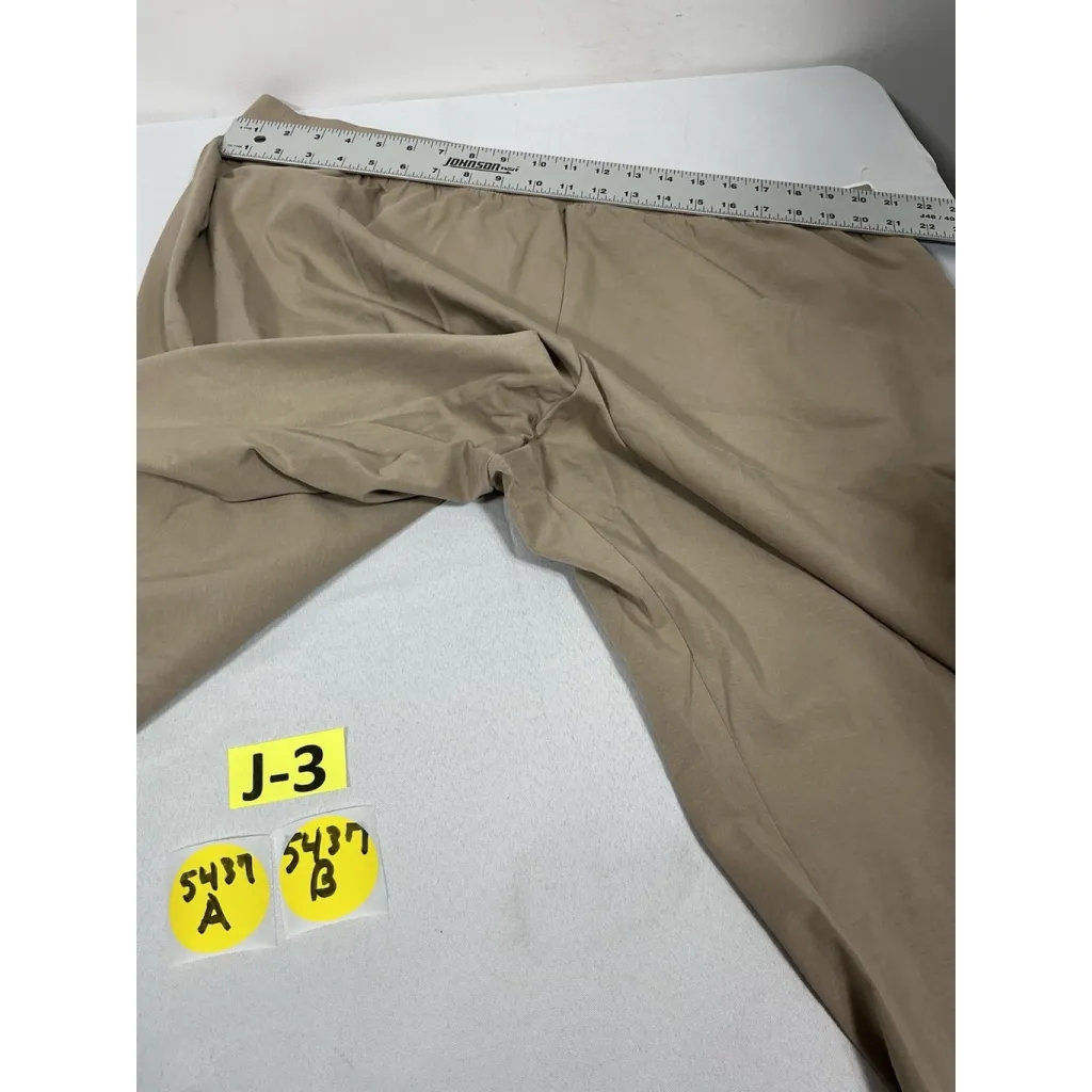 Womans Catherines Suprema Collection Petite Pullon Capri Pants 2XWP 22/24wp Tan Brown Size 2P - Image 8