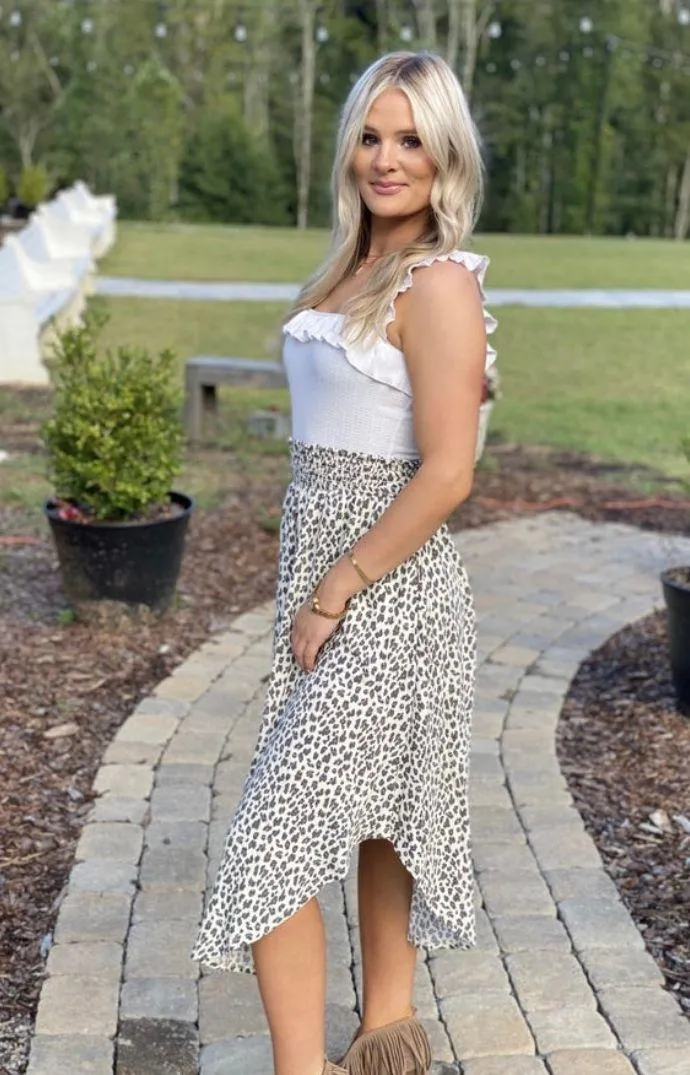 easel cheetah maxi skirt  - Image 2