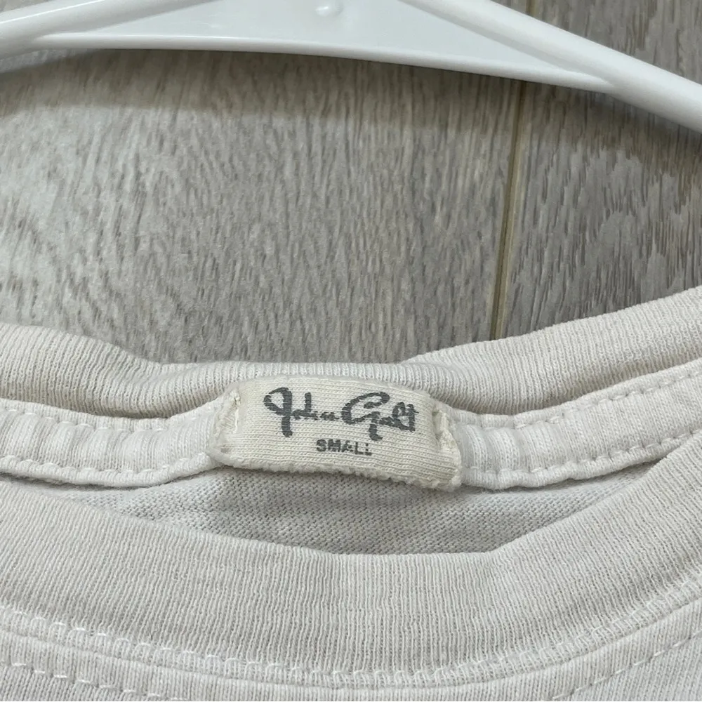 Brandy Melville Tshirt serena rainbow womens (one size) boxy oversized crop - Image 2