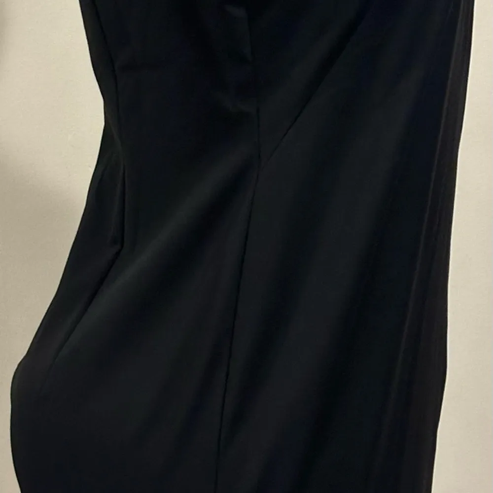 Studio By London Times NWT Black Sleeveless  Dress. Zipper Closure In Back Sz 12 - Image 3