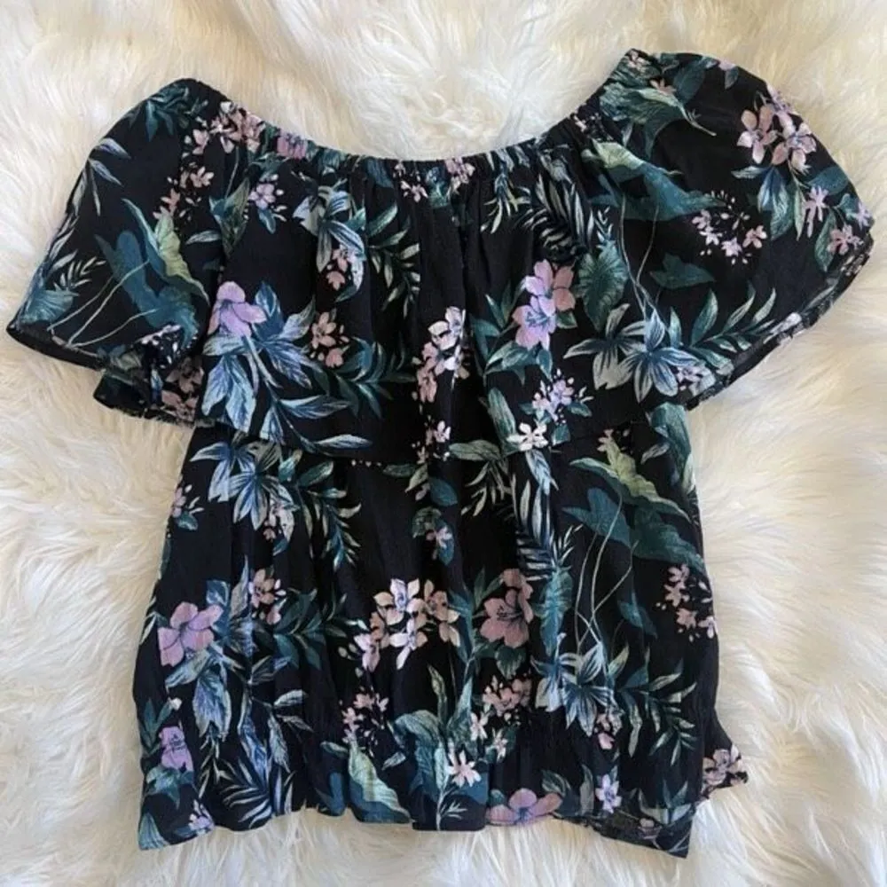 Old Navy AEO Floral Spring Summer Flirty Top Group‎ XS Small Colorful Festival - Image 16